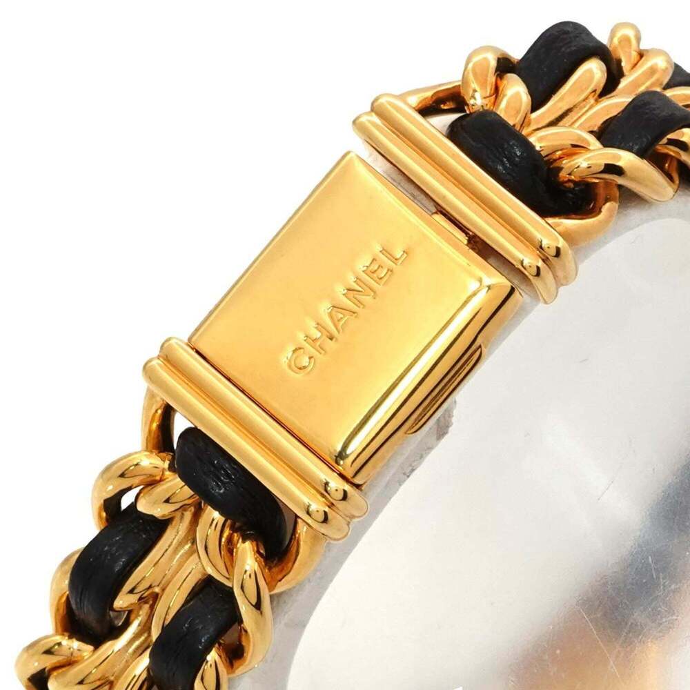 Chanel Premiere S-size H0001 Women's Watch Black Gold Quartz - Picture 6 of 6